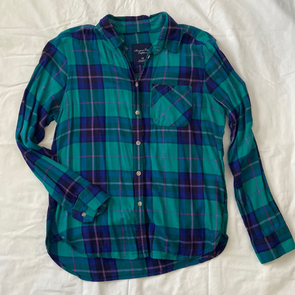 American Eagle petite flannel!